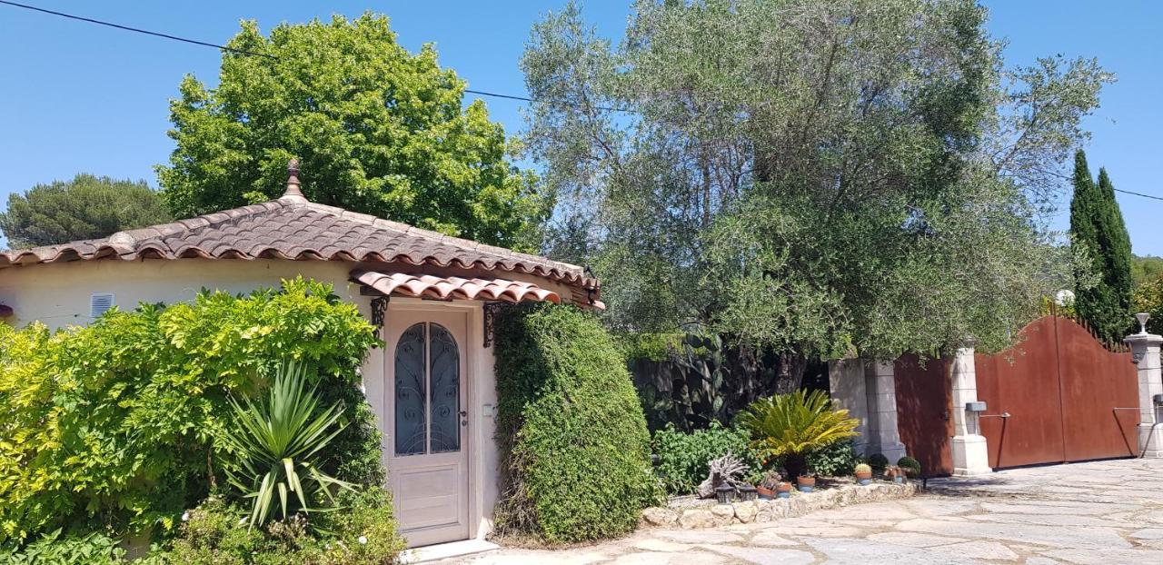 Studio Villa Chateau Currault Mougins Exteriör bild